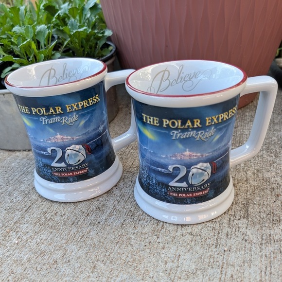 Other - Polar Express Train Ride 20th Anniversary Mug Hot Cocoa Believe Cup 2024 (2)